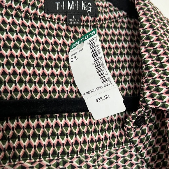 TIMING crop blouse - Picture 2 of 2